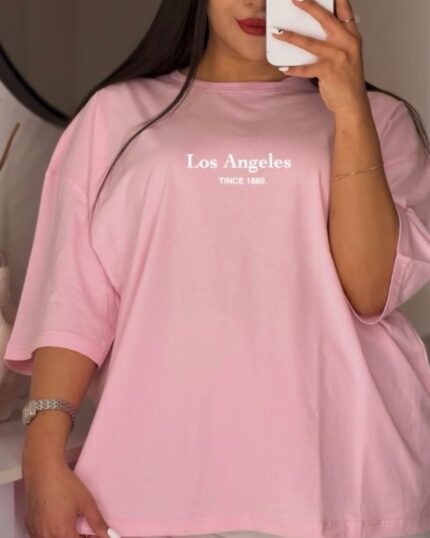 تیشرت باکسی los angeles کد 10887